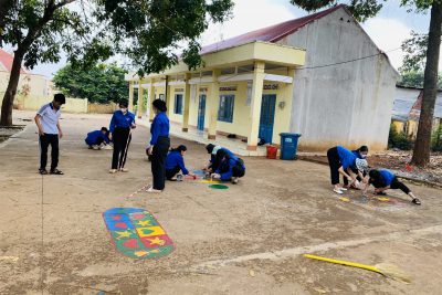 CÔNG TRÌNH MĂNG NON “Khu vui chơi – trò chơi dân gian” CHÀO MỪNG ĐẠI HỘI ĐOÀN CÁC CẤP NHIỆM KỲ 2022 – 2027